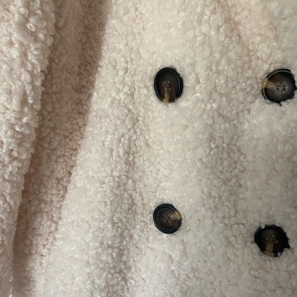 BLANK NYC SEA SALT FAUX SHERPA COAT - Picture 2 of 6